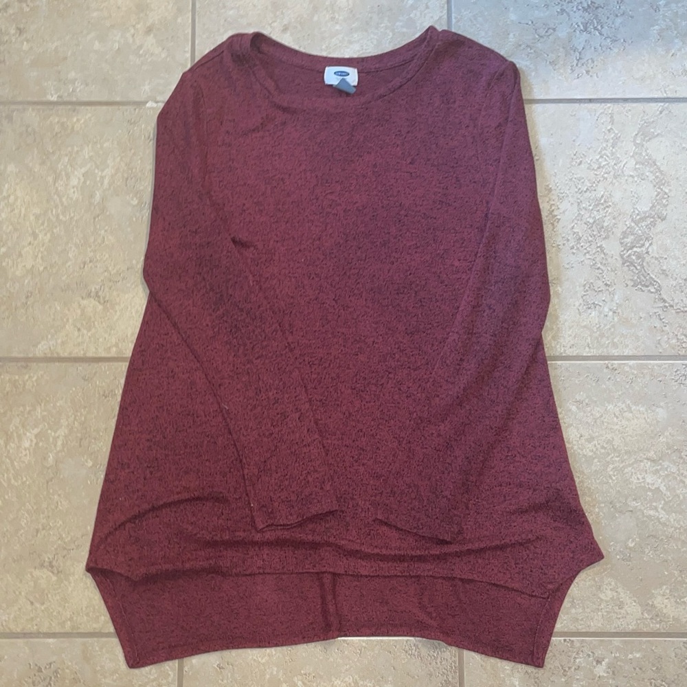 marron long sleeve